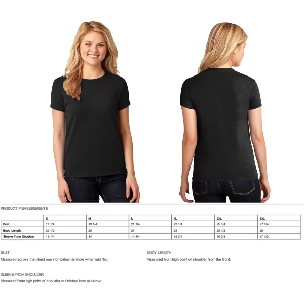 Gildan Womens Heavy Cotton TShirt Style G5000L 2PackWhite
