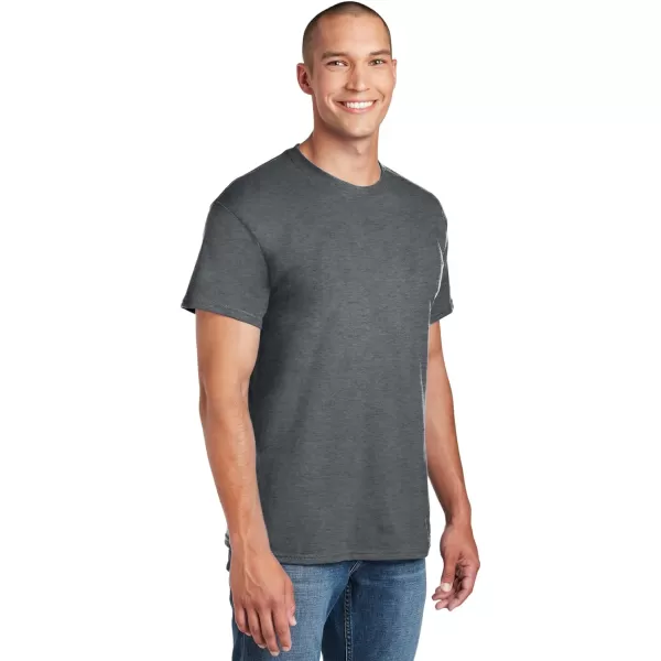 Gildan UnisexAdult Dryblend TShirt Style G8000 MultipackDark Heather 2pack