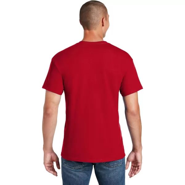 Gildan UnisexAdult Dryblend TShirt Style G8000 MultipackRed 2pack