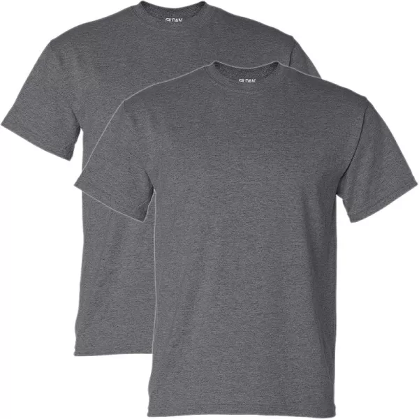 Gildan UnisexAdult Dryblend TShirt Style G8000 MultipackDark Heather 2pack