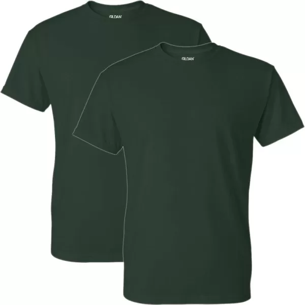 Gildan UnisexAdult Dryblend TShirt Style G8000 MultipackForest Green 2pack