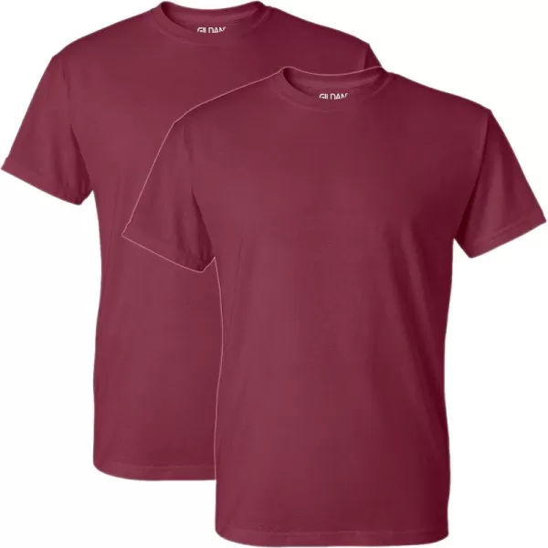 Gildan UnisexAdult Dryblend TShirt Style G8000 MultipackMaroon 2pack