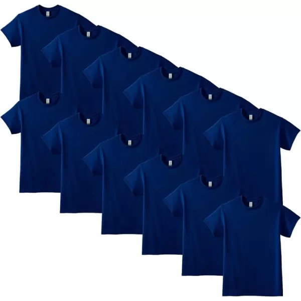 Gildan UnisexAdult Dryblend TShirt Style G8000 MultipackNavy 12pack