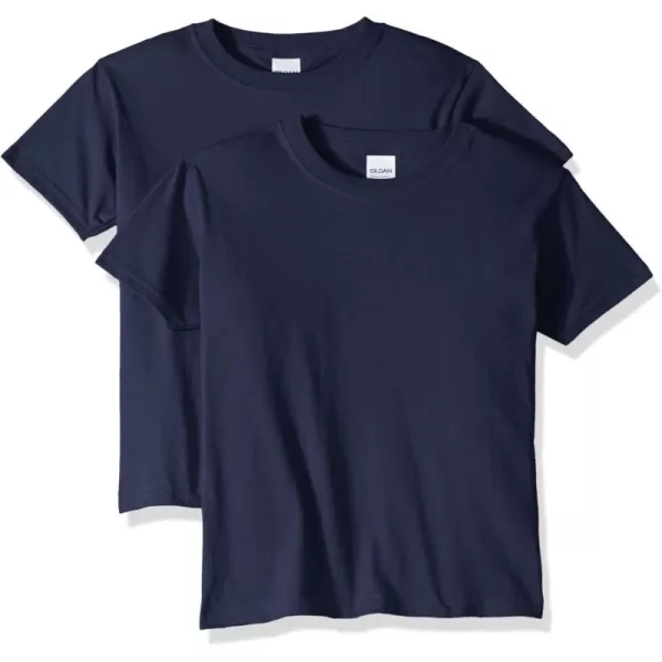 Gildan Youth Heavy Cotton TShirt Style G5000B 2PackNavy