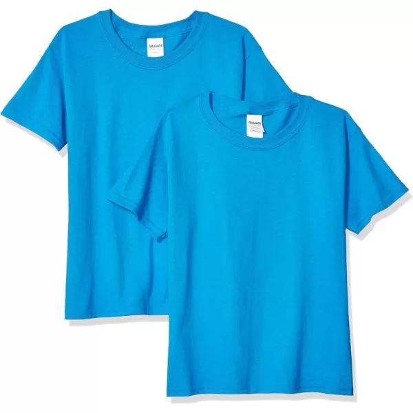 Gildan Youth Heavy Cotton TShirt Style G5000B 2PackSapphire
