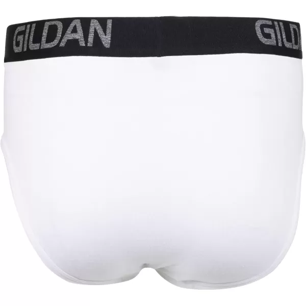 imageGildan Mens Cotton Stretch BriefArtic White 5pack
