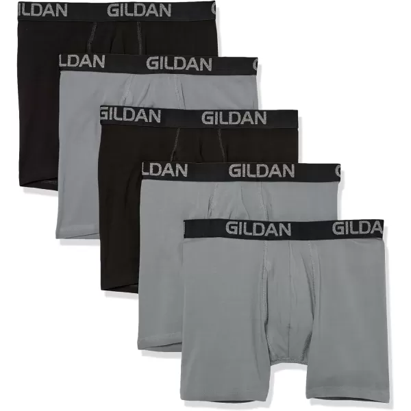 Grey Flannel/Black Soot (5-pack  Regular Leg)
