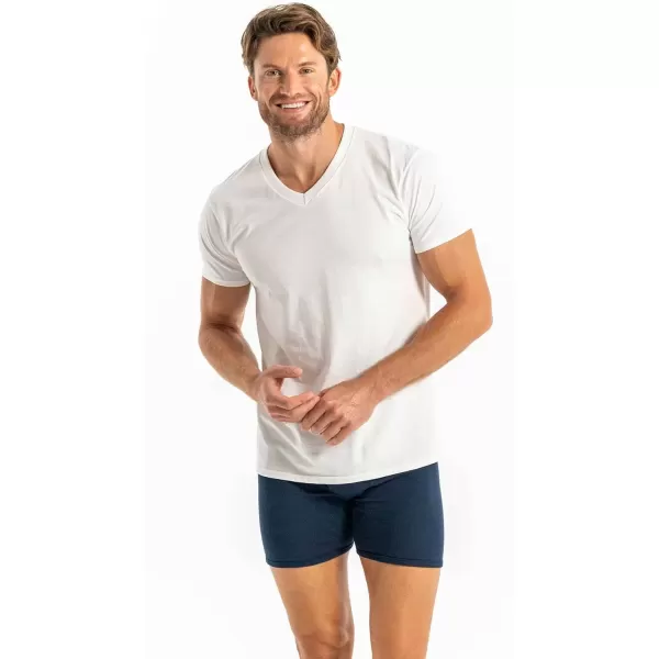 imageGildan Mens VNeck TShirts Multipack Style G1103BlackSport GreyCharcoal 5pack
