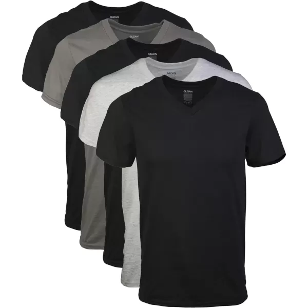 Black/Sport Grey/Charcoal (5-pack)