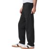 imageGildan Adult Fleece Open Bottom Sweatpants with Pockets Style G18300Black