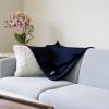 imageGildan Heavy Blend Fleece Blanket Style G18900 Black 50quot x 60quotNavy