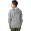 imageGildan Kids Full Zip Hoodie Sweatshirt Style G18600BSport Grey