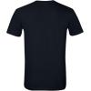 imageGildan Mens Cotton Stretch TShirts MultipackBlack Soot Crew 3pack