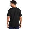 imageGildan Mens Cotton Stretch TShirts MultipackBlack Soot Crew 3pack