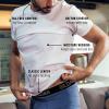 imageGildan Mens Cotton Stretch TShirts MultipackWhiteBlack SootGrey Flannel Crew 3pack