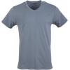 imageGildan Mens Cotton Stretch TShirts MultipackWhiteBlack SootGrey Flannel Vneck 3pack