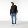 imageGildan Unisex Adult Fleece Crewneck Sweatshirt Style G18000 MultipackBlack 1pack