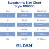 imageGildan Unisex Adult Fleece Crewneck Sweatshirt Style G18000 MultipackForest Green 1pack