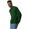 imageGildan Unisex Adult Fleece Crewneck Sweatshirt Style G18000 MultipackForest Green 1pack