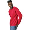 imageGildan Unisex Adult Fleece Crewneck Sweatshirt Style G18000 MultipackRed 1pack