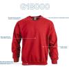 imageGildan Unisex Adult Fleece Crewneck Sweatshirt Style G18000 MultipackRed 36pack