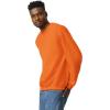 imageGildan Unisex Adult Fleece Crewneck Sweatshirt Style G18000 MultipackSafety Orange 1pack