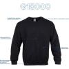 imageGildan Unisex Adult Fleece Crewneck Sweatshirt Style G18000 MultipackSafety Orange 1pack