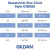 imageGildan Unisex Adult Fleece Crewneck Sweatshirt Style G18000 MultipackSport Grey 1pack