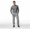imageGildan Unisex Adult Fleece Elastic Bottom Sweatpants with Pockets Style G18100Sport Grey