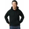 imageGildan Unisex Adult Fleece Hoodie Sweatshirt Style G18500 MultipackBlack 2pack