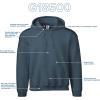 imageGildan Unisex Adult Fleece Hoodie Sweatshirt Style G18500 MultipackDark Heather 2pack