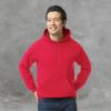imageGildan Unisex Adult Fleece Hoodie Sweatshirt Style G18500 MultipackRed  Case of 24