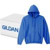 imageGildan Unisex Adult Fleece Hoodie Sweatshirt Style G18500 MultipackRoyal 24pack