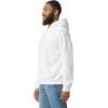 imageGildan Unisex Adult Fleece Hoodie Sweatshirt Style G18500 MultipackWhite 1pack