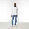 imageGildan Unisex Adult Fleece Hoodie Sweatshirt Style G18500 MultipackWhite 2pack