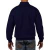 imageGildan Unisex Adult Fleece QuarterZip Cadet Collar Sweatshirt Style G18800Navy