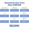 imageGildan Youth Hoodie Sweatshirt Style G18500BBlack