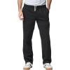 imageGildan Adult Fleece Open Bottom Sweatpants with Pockets Style G18300Black