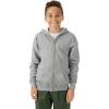 imageGildan Kids Full Zip Hoodie Sweatshirt Style G18600BSport Grey