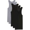 imageGildan Platinum Mens AShirts MultipackBlackGrey 5pack