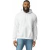 imageGildan Unisex Adult Fleece Hoodie Sweatshirt Style G18500 MultipackWhite  Case of 24