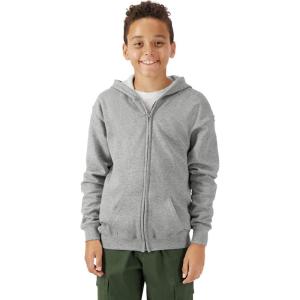 imageGildan Kids Full Zip Hoodie Sweatshirt Style G18600BSport Grey