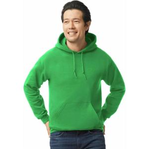 imageGildan Unisex Adult Fleece Hoodie Sweatshirt Style G18500 MultipackIrish Green 1pack