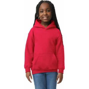 imageGildan Youth Hoodie Sweatshirt Style G18500BRed