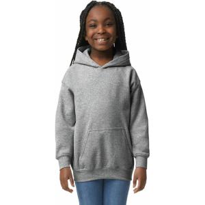 imageGildan Youth Hoodie Sweatshirt Style G18500BSport Grey