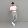 imageGildan Adult Fleece Elastic Bottom Sweatpants Style G18200Sport Grey