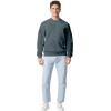 imageGildan Adult Softstyle Crewneck Sweatshirt Style GSF000Dark Heather