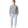 imageGildan Adult Softstyle Crewneck Sweatshirt Style GSF000Sport Grey