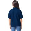 imageGildan Kids DryBlend Short Sleeve Polo Style G8800b 3PackNavy