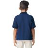 imageGildan Kids DryBlend Short Sleeve Polo Style G8800b 3PackNavy